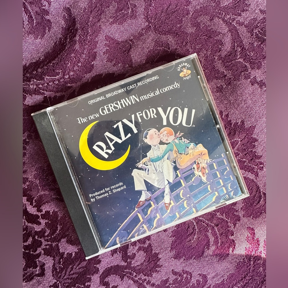 Crazy For You Original Broadway Cast Recording CD